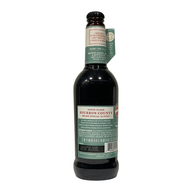 Goose Island - Bourbon County Brand Special # 4 Stout 2020