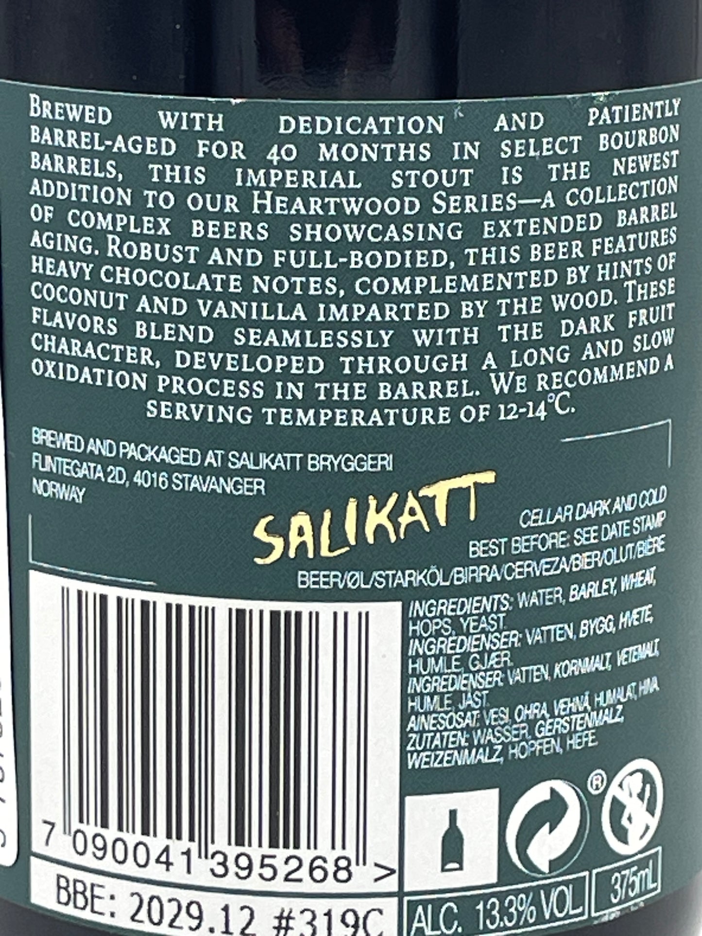 Salikatt - Cloud 9 BA Stout