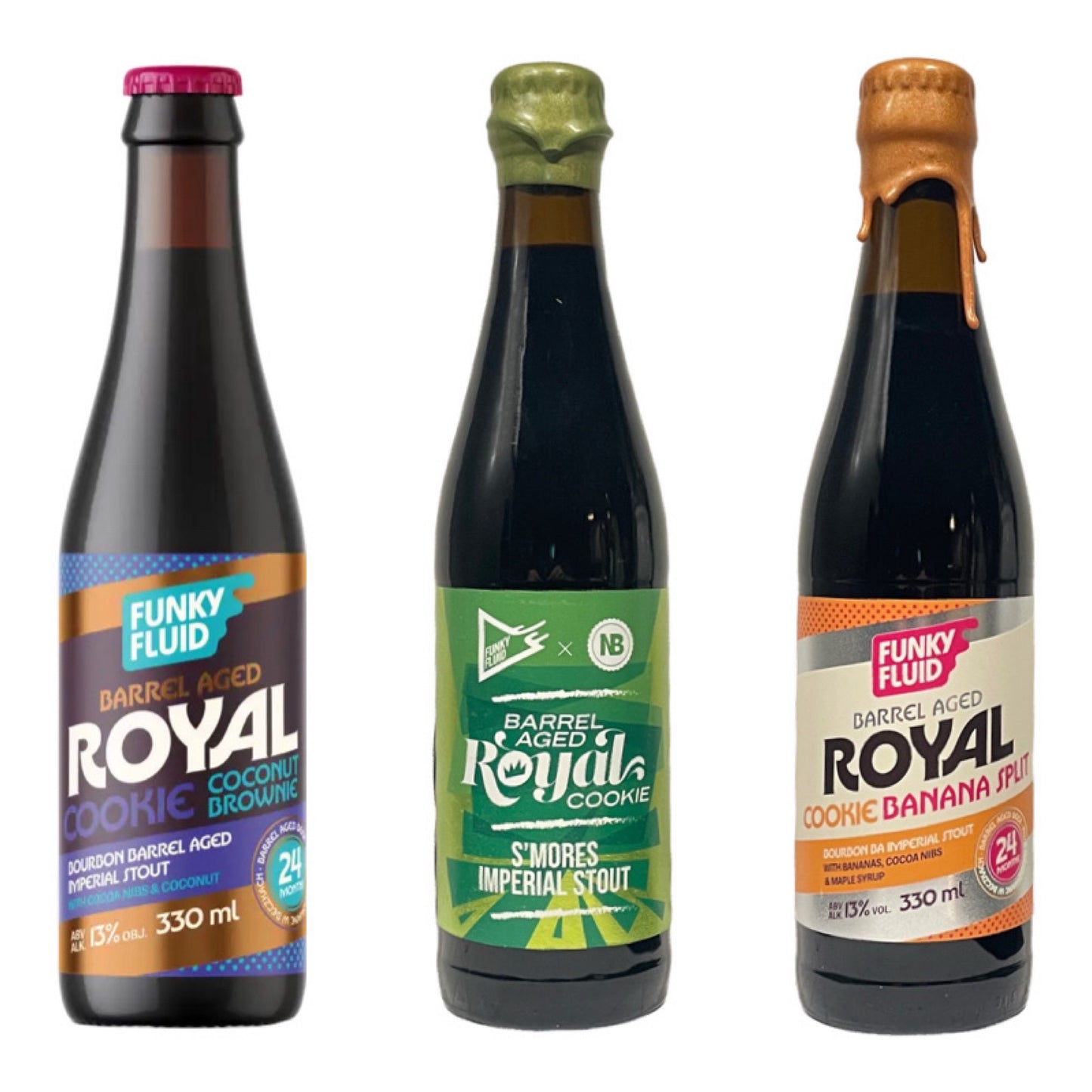 Funky Fluid BA Royal Cookie smagskasse