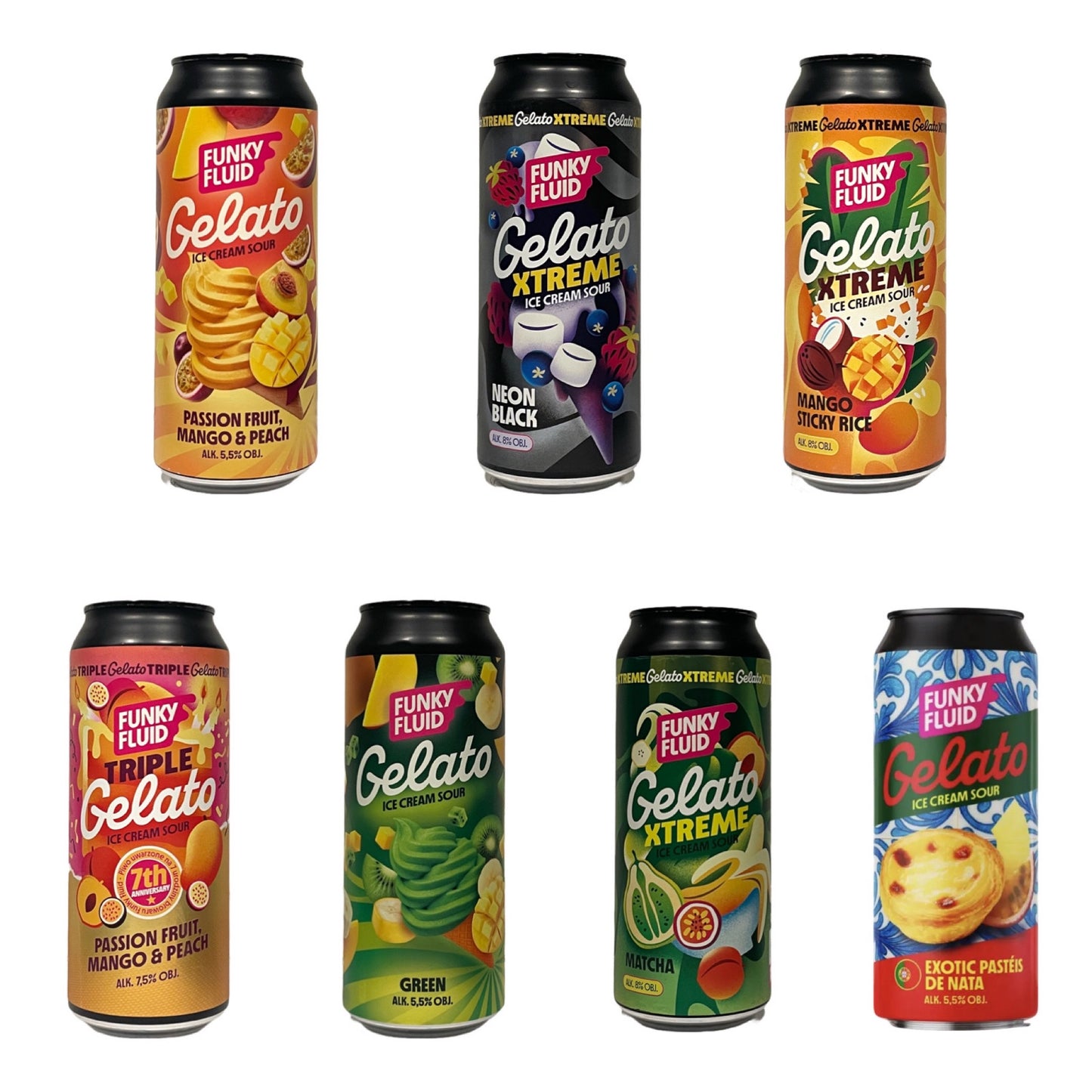 Funky Fluid pastry sour bundle