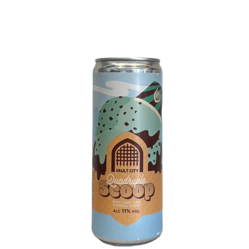Vault City - Mint Choc Chip Quadrople Scoop