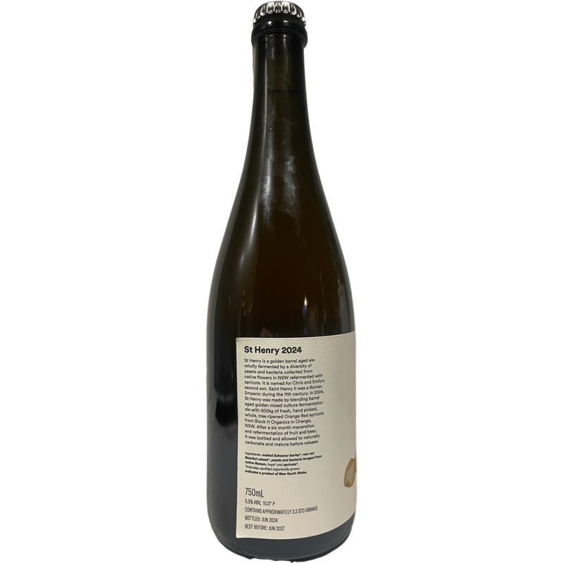 Wildflower Brewing & Blending - St. Henry 2024 Wild Ale