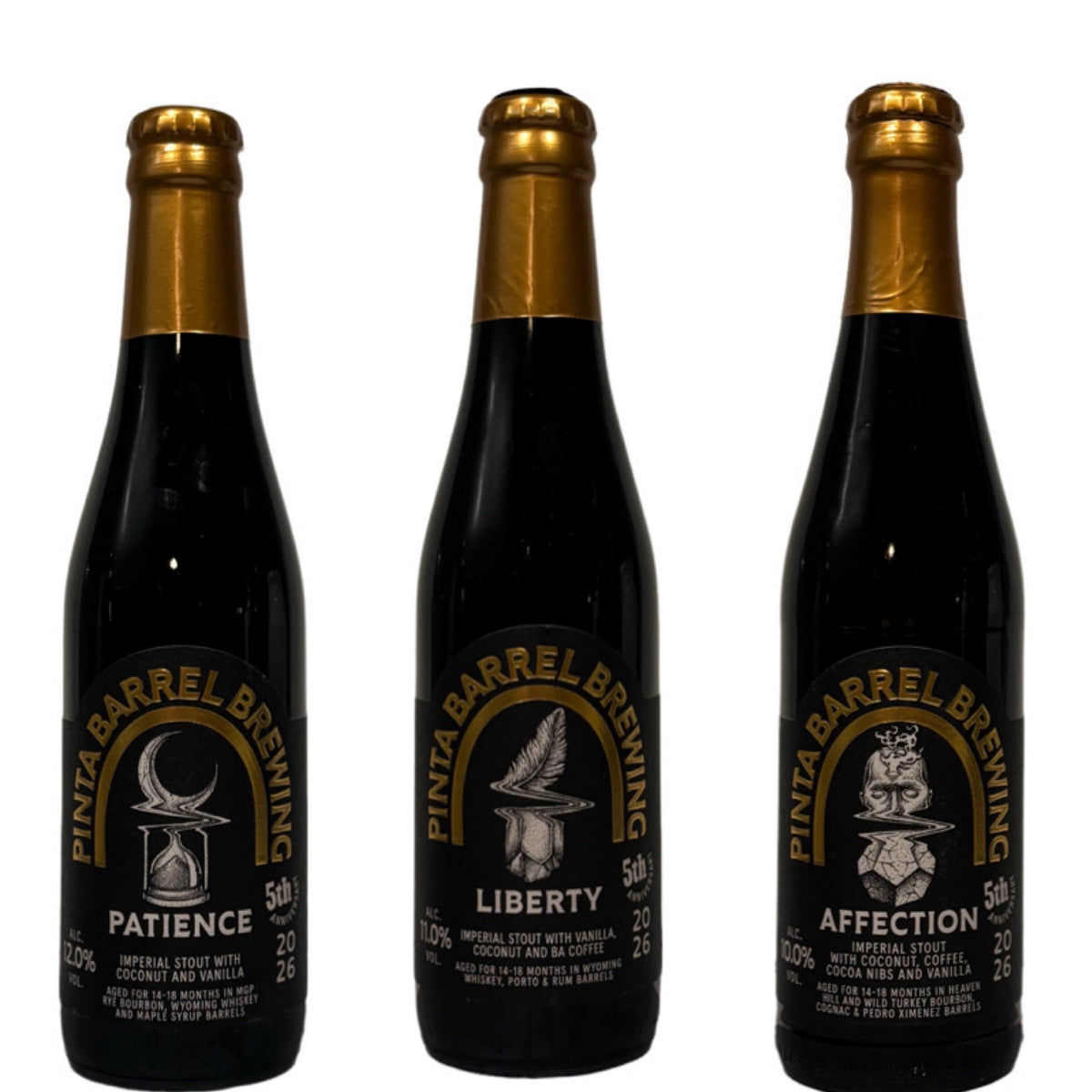 PINTA Barrel Brewing 5th Anniversary Bundle