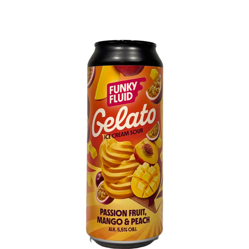 Funky Fluid - Gelato: Passionfruit, Mango & Peach