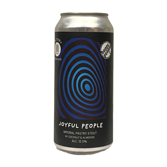 Factory Brewing x Hoppy People - Joyful People Imp. Stout