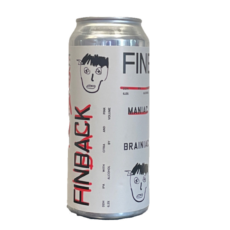 Finback Brewery x Cerebral Brewing - Maniac Brainiac DDH NeIPA