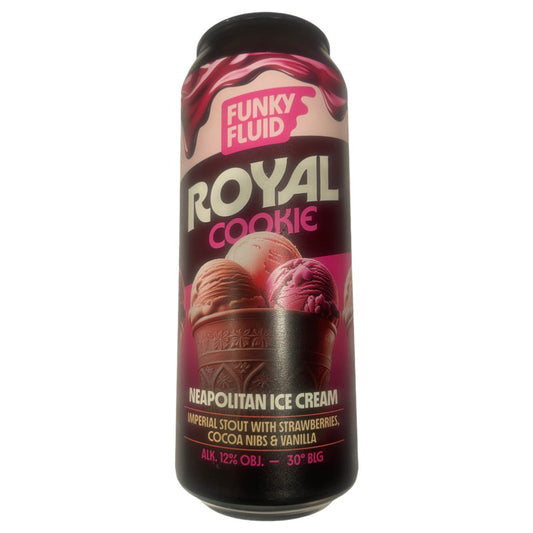 Funky Fluid - Royal Cookie: Neapolitan Ice Cream Stout