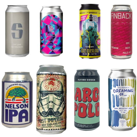 Bland selv IPA smagskasse 5 eller 10 stk.