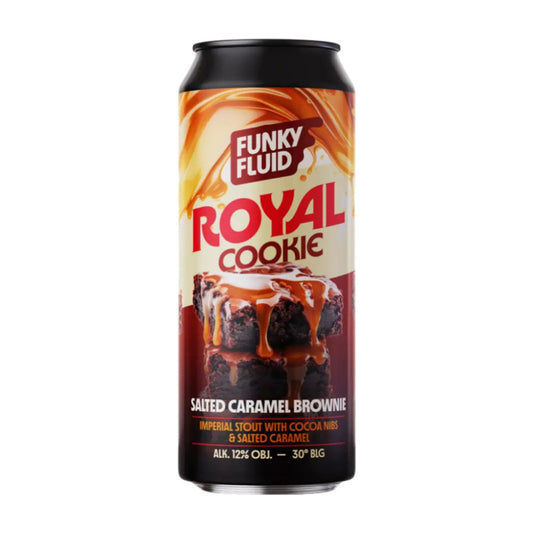 Funky Fluid - Royal Cookie Salted Caramel Brownie Stout