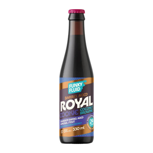 Funky Fluid - Barrel Aged Royal Cookie Coconut Brown Stout