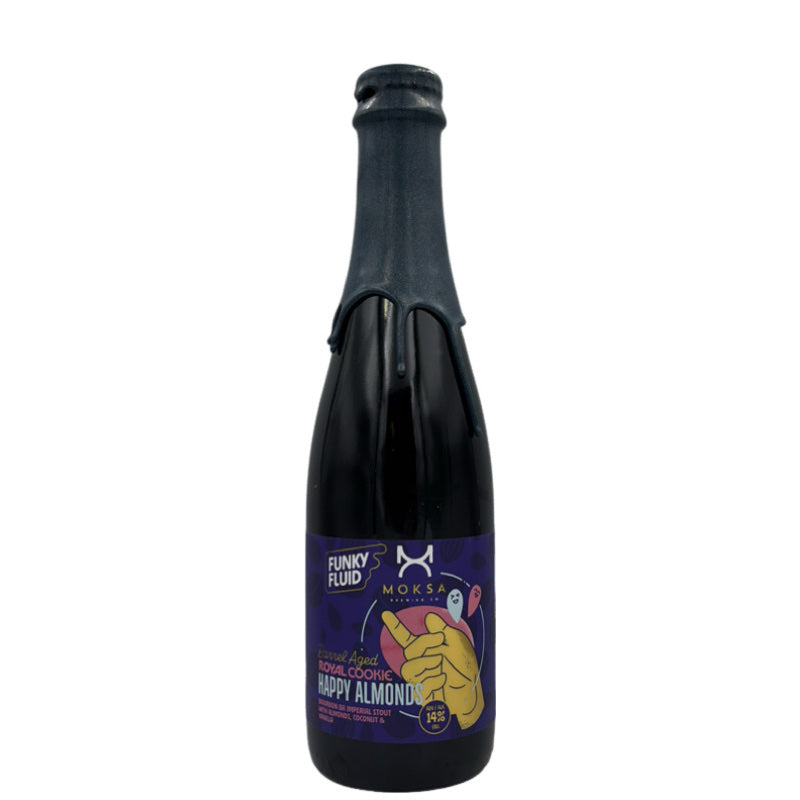 Funky Fluid × Moksa Brewing Co. - Barrel Aged Royal Cookie: Happy Almonds