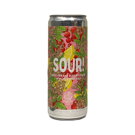 Friends Company - Sour! Redcurrant Elderflower Lemon