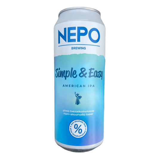 Nepo Brewing - Simple & Easy 0 % IPA NEDSAT PRIS