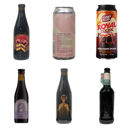 Bland selv Stout smagskasse 5 eller 10 stk.