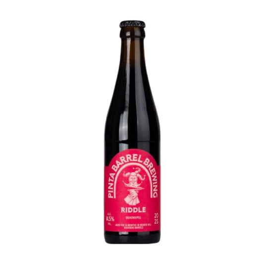 Pinta Barrel Brewing - Riddle 2025 BA Quadruple