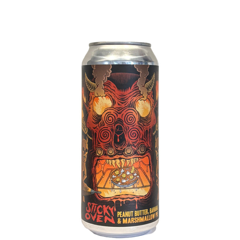 Abomination Brewing Company - Sticky Oven Peanut Butter Banana Marshmallow Pie