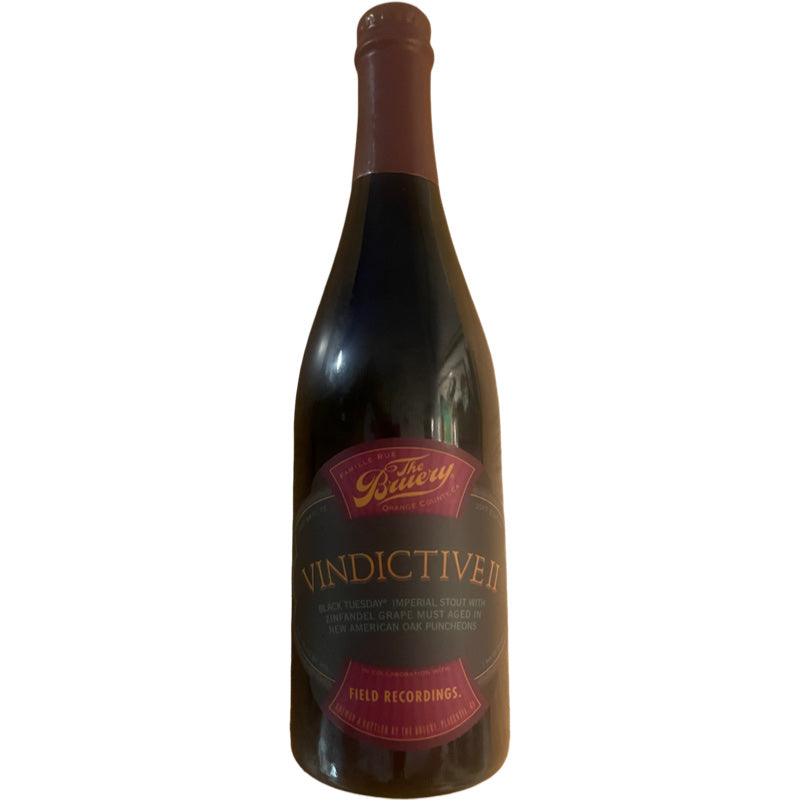 The Bruery - Vindictive II - OA Imp. Stout w. Zinfandel Juice 2017