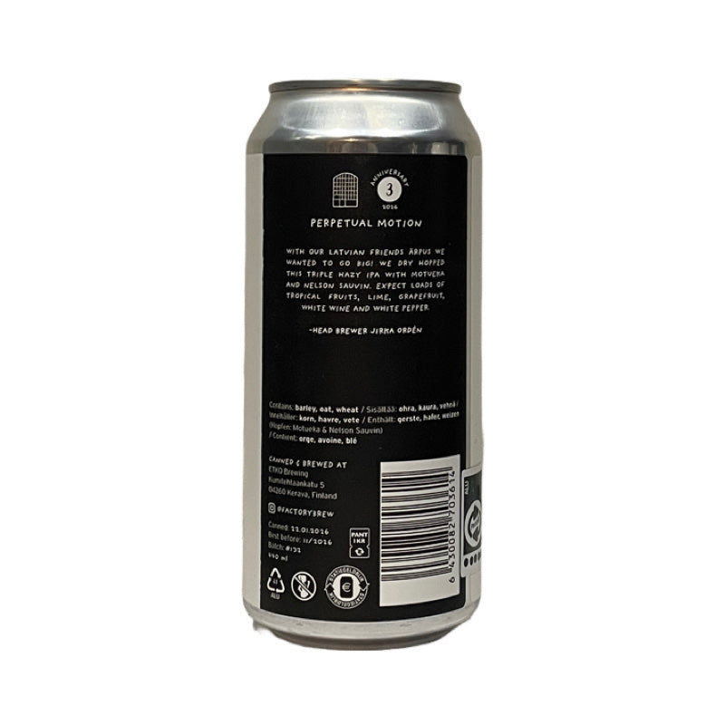 Factory Brewing x Ãrpus - Perpetual Motion