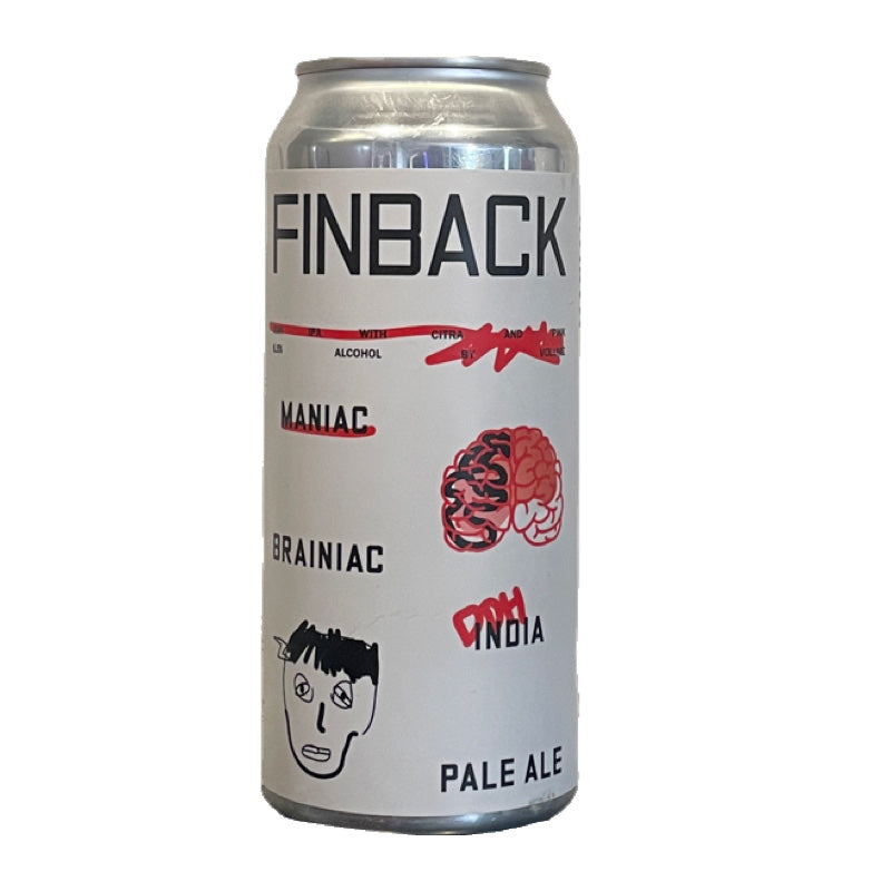 Finback Brewery x Cerebral Brewing - Maniac Brainiac DDH NeIPA