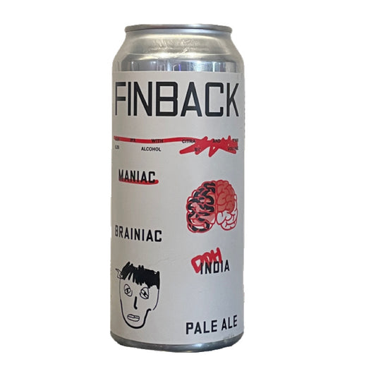 Finback Brewery x Cerebral Brewing - Maniac Brainiac DDH NeIPA