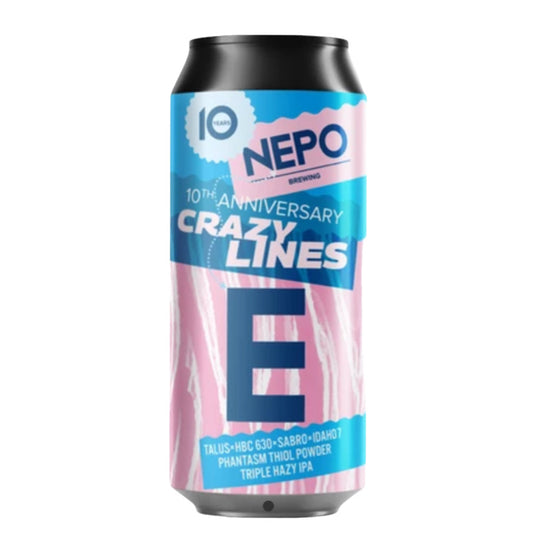 Nepo Brewing: 10TH ANNIVERSARY - CRAZY LINES TIPA