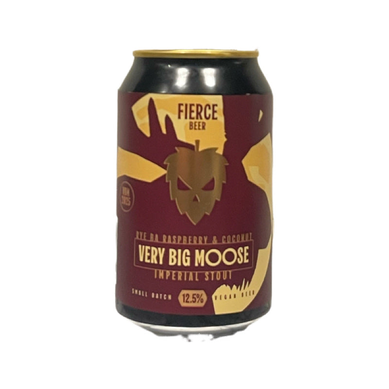 Fierce Beer - Rye BA Raspberry &  Coconut Very Big Moose