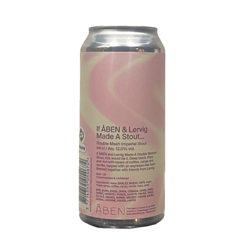 Åben x Lervig - If ÅBEN and Lervig Made a Stout...