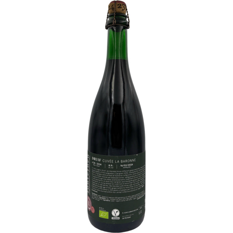 3 Fonteinen x Château La Baronne - Druif Cuvée La Baronne BIO