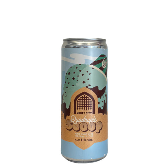 Vault City - Mint Choc Chip Quadrople Scoop