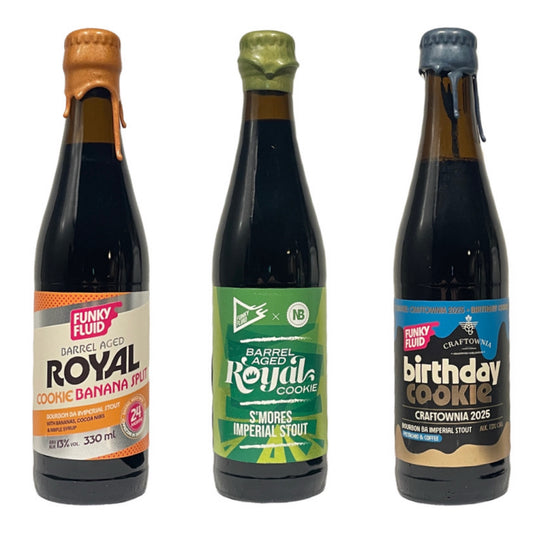 Funky Fluid stout smagskasse 2025