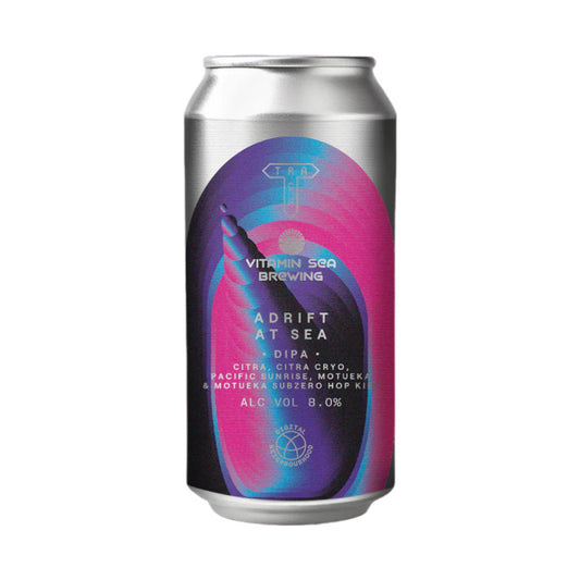 Track Brewing Company x Vitamin Sea Brewing  - Adrift a Sea NeIPA