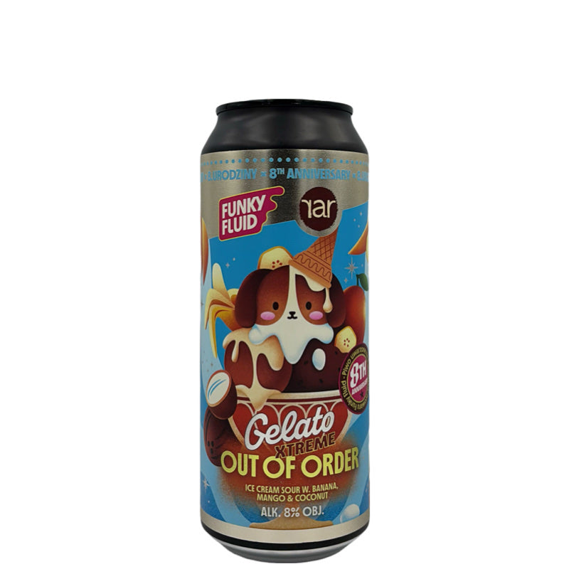 Funky Fluid × RAR Brewing – Gelato XTREME: Out of Order