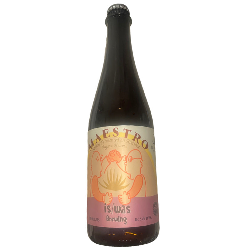 Is/Was - Maestro 2021 - Saison Fermented on Roasted Agave Hearts NEDSAT PRIS