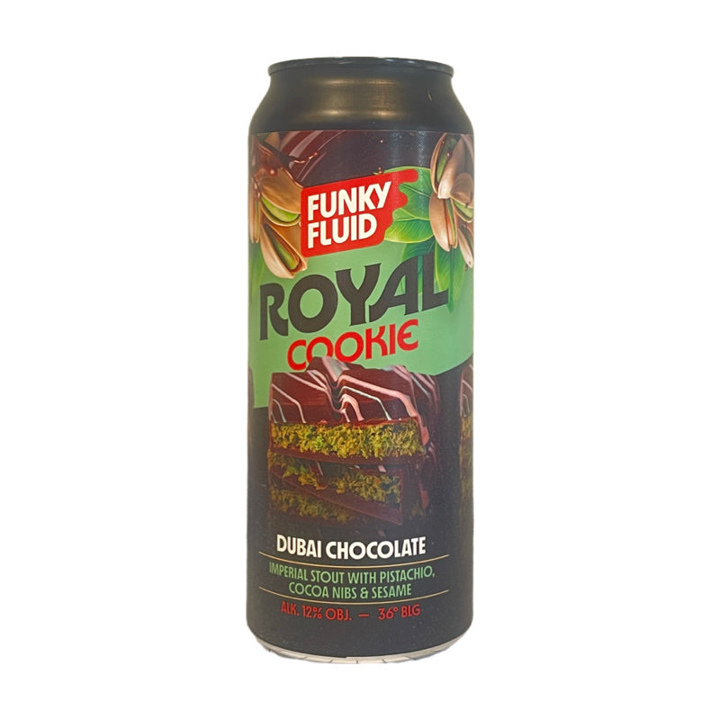 Funky Fluid - Royal Cookie: Dubai Chocolate Pastry Stout