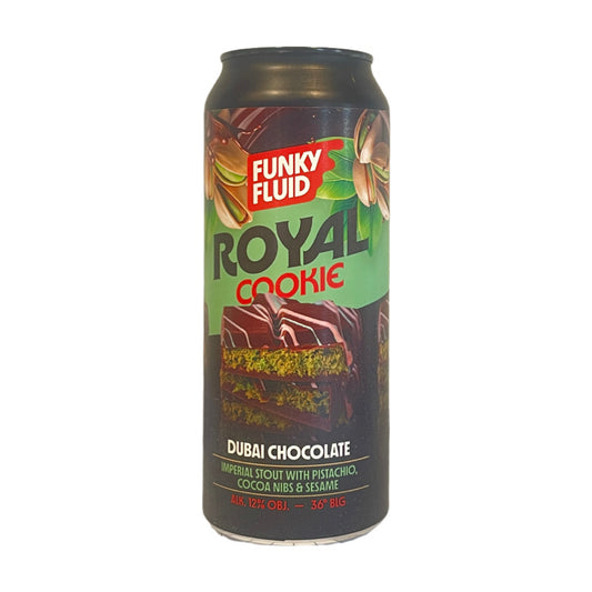 Funky Fluid - Royal Cookie: Dubai Chocolate Pastry Stout