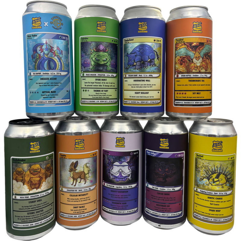 450 North Brewing - Trading Card Release: Bundle 9 stk